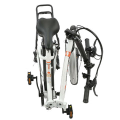 UL Certified-Ecotric Starfish 20 Inches Portable and Folding Electric Bike - White