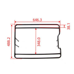 EUNORAU Basket Kit for MAX-CARGO/G20-CARGO/G30 Cargo E-Bike