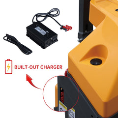 Apollolift Full Electric Pallet Jack With Emergency Key Switch 4400lbs Cap. 48" x27" Local Pick-Up A-1030