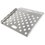 Aluminum Curb Ramp with Heavy-Duty Traction - 750 lb. Cap