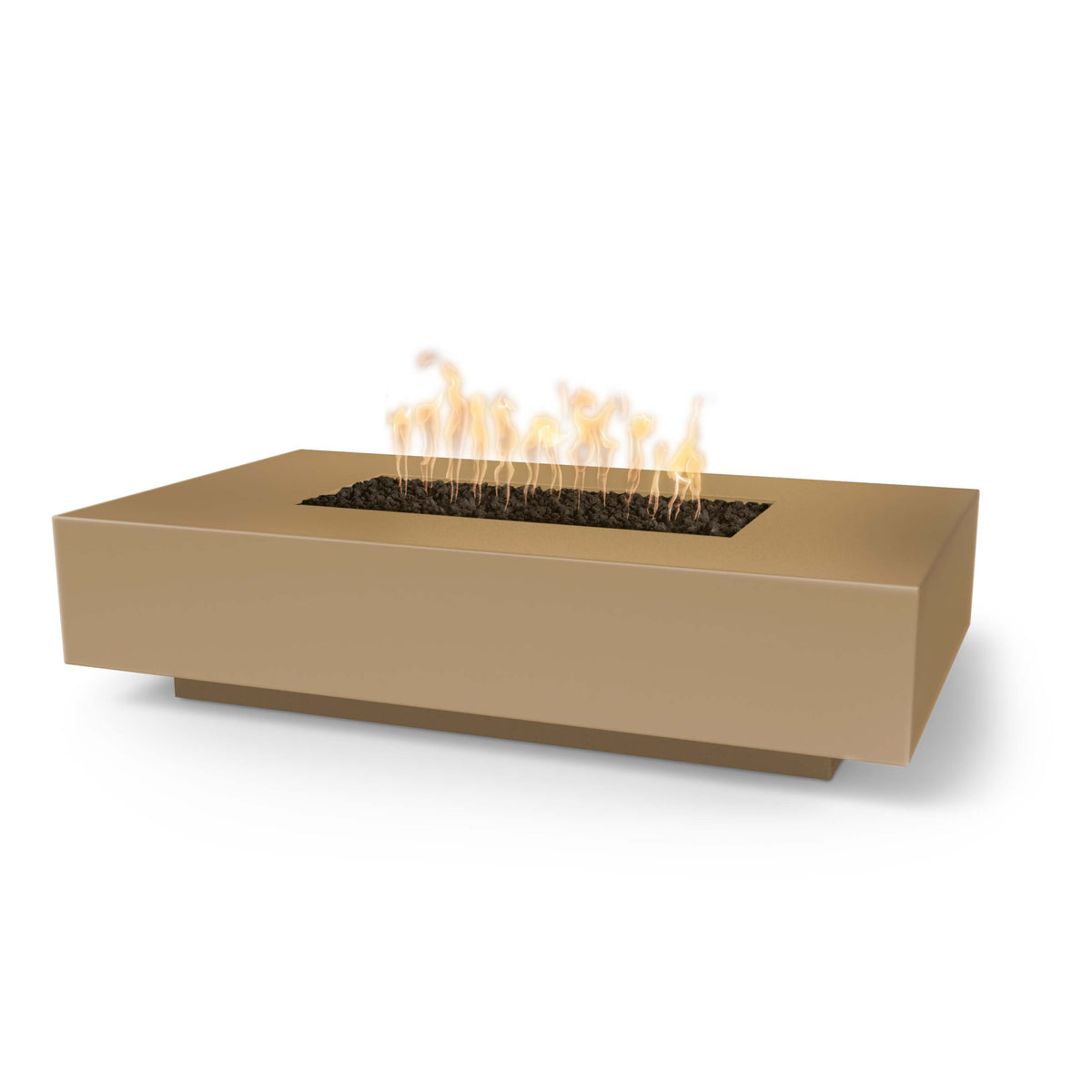 The Outdoor Plus Cabo Linear Concrete Fire Pit