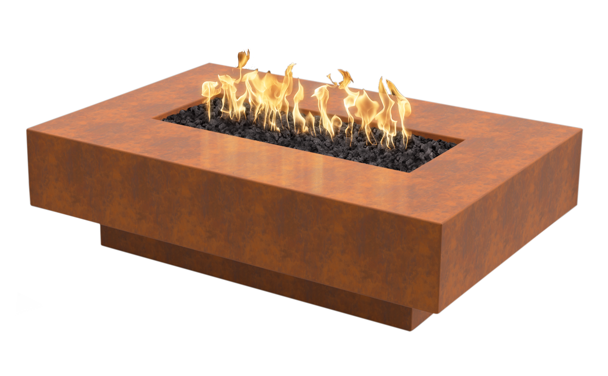 The Outdoor Plus Cabo Linear Concrete Fire Pit