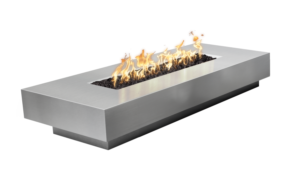 The Outdoor Plus Cabo Linear Concrete Fire Pit
