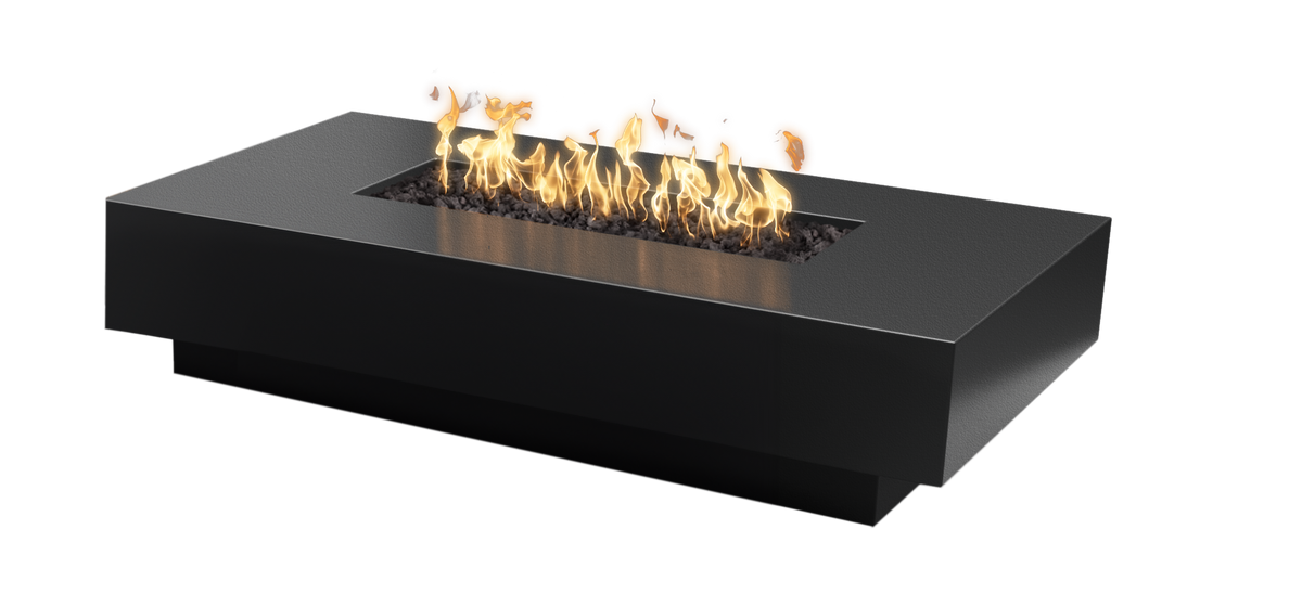 The Outdoor Plus Cabo Linear Concrete Fire Pit