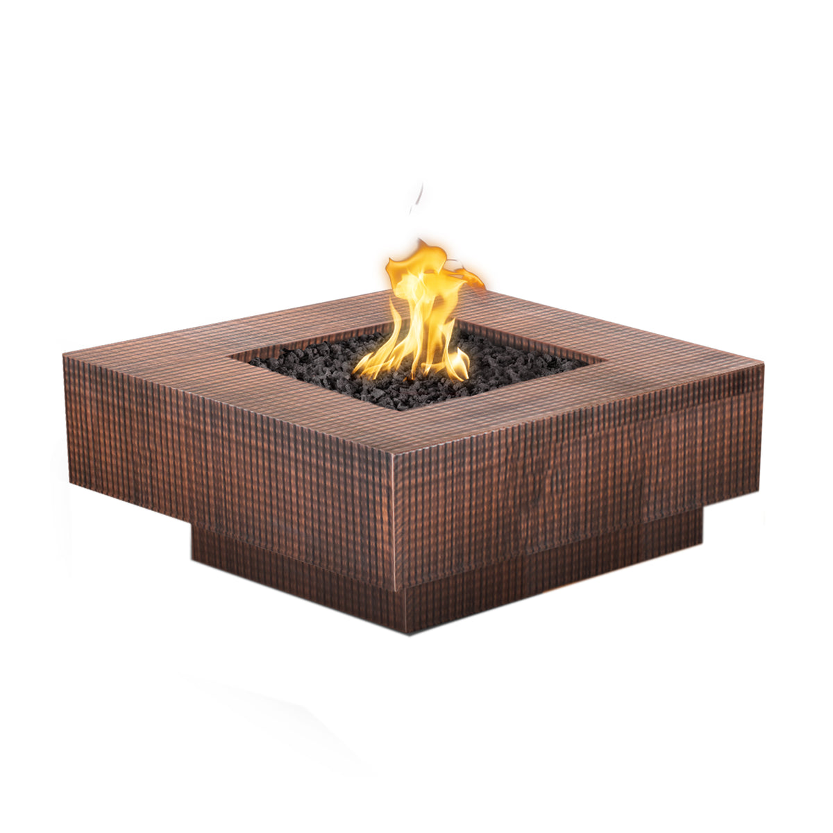 The Outdoor Plus Cabo Square Concrete Fire Pit