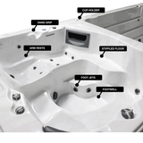 Canadian Spa Co. St. Lawrence 20ft 73-Jet 17-Person Swim Spa KS-10029