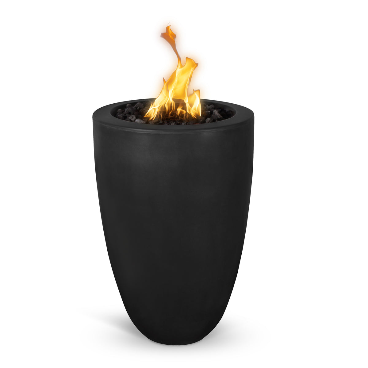 The Outdoor Plus Castillo Concrete Fire Pillar