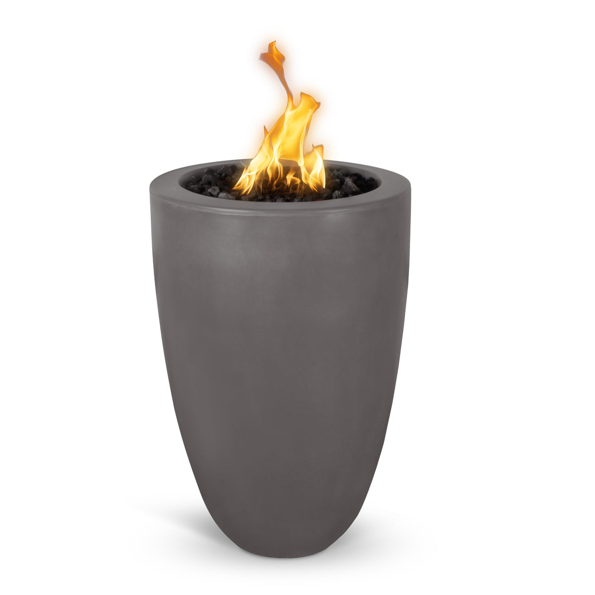 The Outdoor Plus Castillo Concrete Fire Pillar