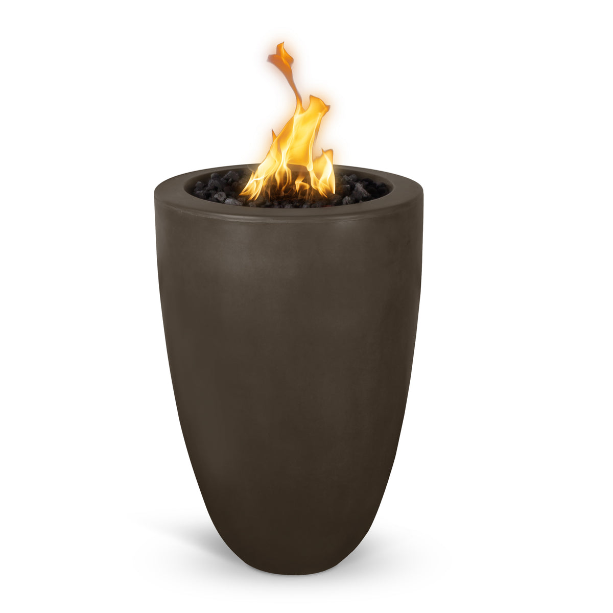 The Outdoor Plus Castillo Concrete Fire Pillar