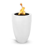 The Outdoor Plus Castillo Concrete Fire Pillar
