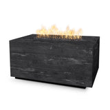 The Outdoor Plus Catalina Wood Grain Fire Pit