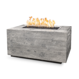 The Outdoor Plus Catalina Wood Grain Fire Pit