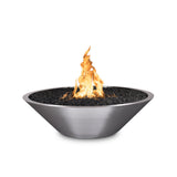The Outdoor Plus Cazo Stainless Steel Fire Pit plus Free Cover