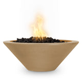 The Outdoor Plus Cazo Concrete Fire Bowl plus Free Cover
