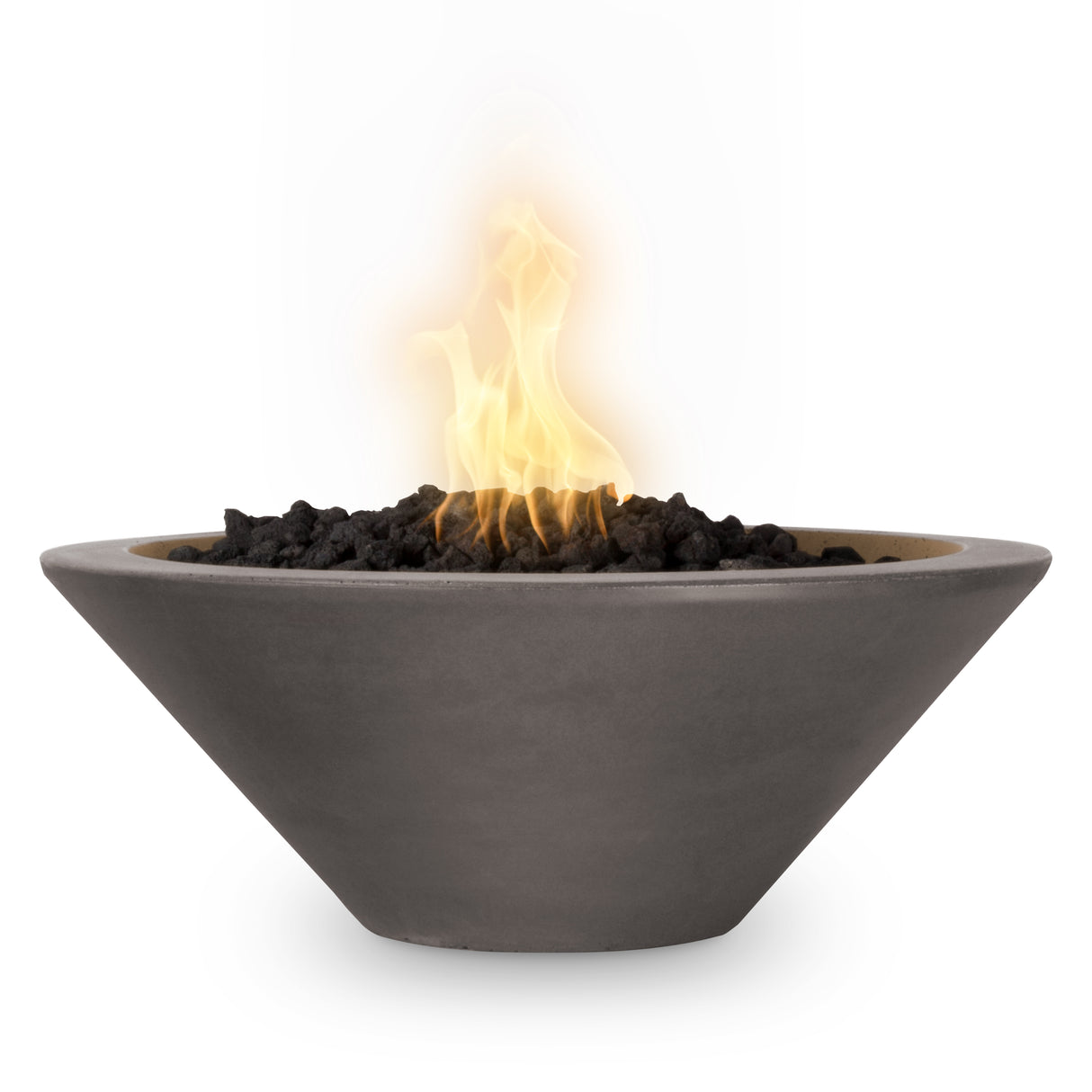 The Outdoor Plus Cazo Concrete Fire Bowl plus Free Cover