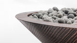 The Outdoor Plus Cazo Hammered Copper Fire Pit
