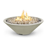 The Outdoor Plus Cazo Concrete Fire Pit - Narrow Lip plus Free Cover