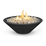 The Outdoor Plus Cazo Concrete Fire Pit - Narrow Lip plus Free Cover