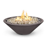 The Outdoor Plus Cazo Concrete Fire Pit - Narrow Lip plus Free Cover
