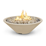 The Outdoor Plus Cazo Concrete Fire Pit - Narrow Lip plus Free Cover