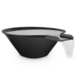 The Outdoor Plus Cazo Powdercoated Steel Water Bowl plus Free Cover