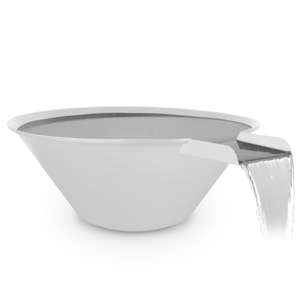 The Outdoor Plus Cazo Powdercoated Steel Water Bowl plus Free Cover