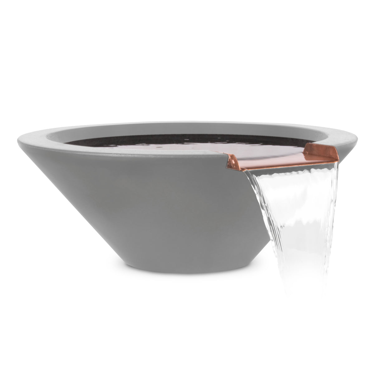 The Outdoor Plus Cazo Concrete Water Bowl
