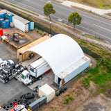 40'x40'x13' Shipping Container Canopy Shelter
