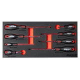Boxo 159-Piece, 6 and 12-Point, Metric and SAE Combo Tool Set for 3-Drawer Hand Carry Box