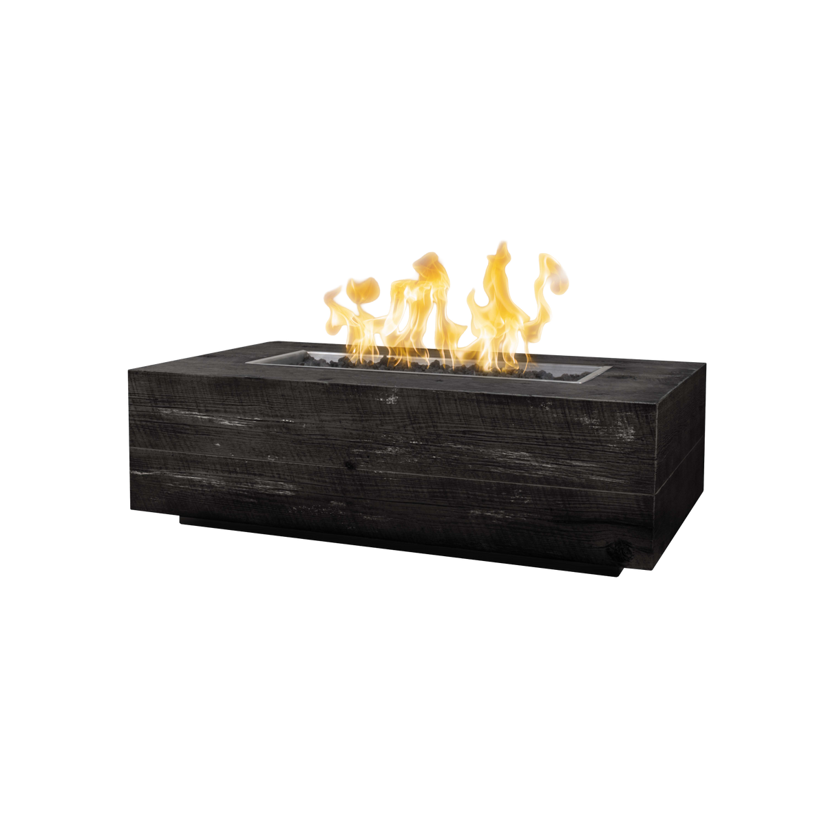 The Outdoor Plus Coronado Wood Grain Fire Pit