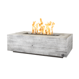 The Outdoor Plus Coronado Wood Grain Fire Pit