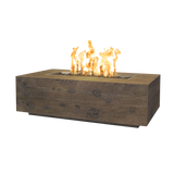 The Outdoor Plus Coronado Wood Grain Fire Pit