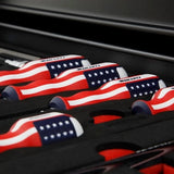 Boxo 8-Piece American Flag Handle Screwdriver Set | 1/3rd EVA Foam