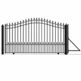 Aleko Steel Sliding Driveway Gate - ST.LOUIS Style - 12 x 6 Feet
