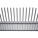 Aleko Steel Single Swing Driveway Gate - MUNICH Style - 14 x 6 Feet