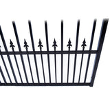 Aleko Steel Single Swing Driveway Gate - MUNICH Style - 14 x 6 Feet