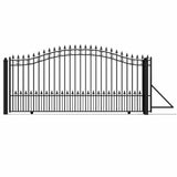 Aleko Steel Sliding Driveway Gate - ST.LOUIS Style - 14 x 6 Feet