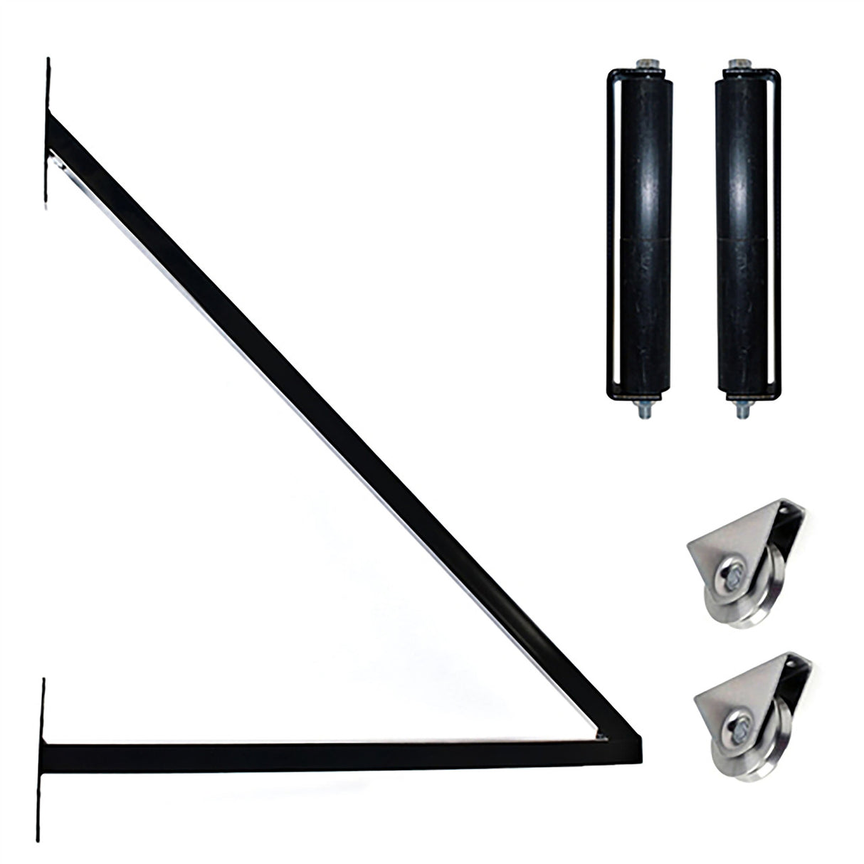Aleko Steel Sliding Driveway Gate - 16 ft with Pedestrian Gate - 5 ft - MADRID Style