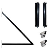 Aleko Automated Steel Sliding Driveway Gate and Gate Opener Complete Kit – PARIS Style – 18 x 6 Feet