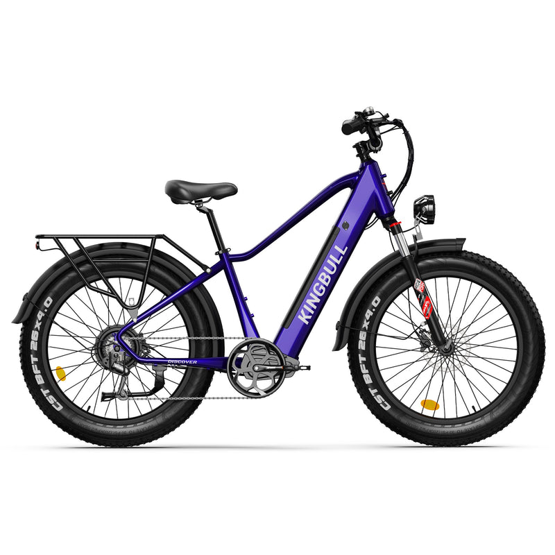 2024 KingBull DISCOVER 750W 48V Fat Tire Suspension Electric Bike