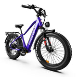 2024 KingBull DISCOVER 750W 48V Fat Tire Suspension Electric Bike