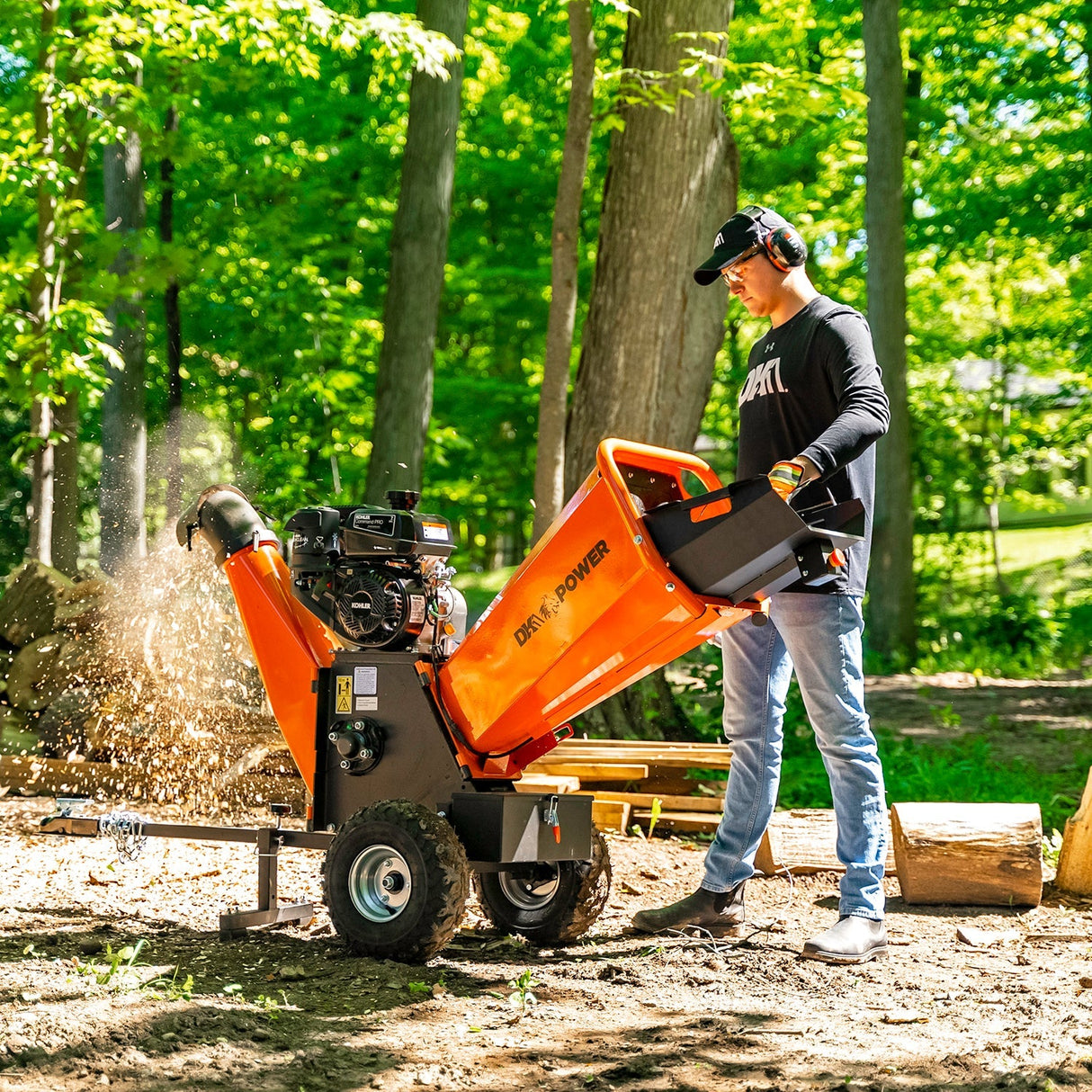 Detail K2 4 Inch Kinetic Drum Chipper - OPC524