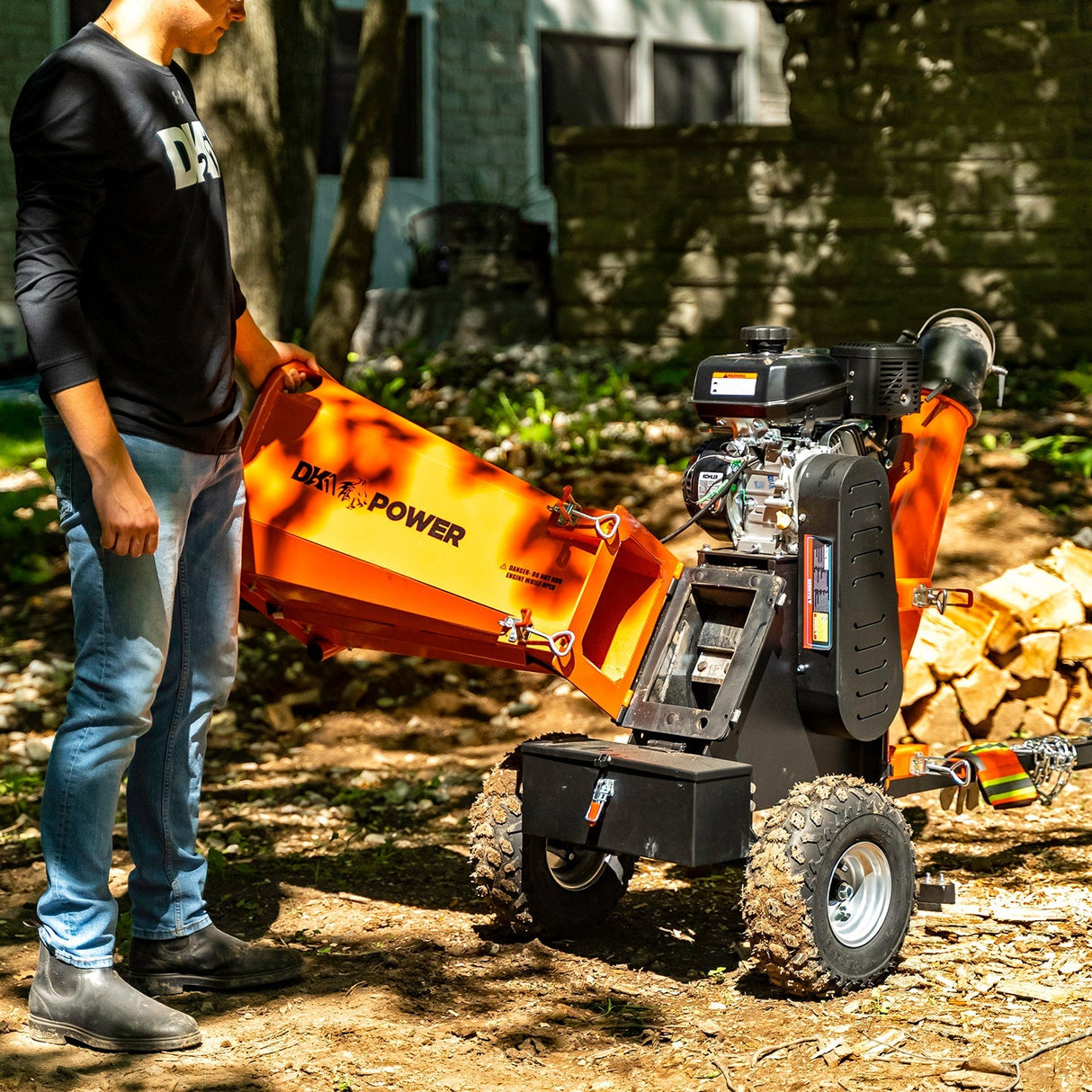 Detail K2 4 Inch Kinetic Drum Chipper - OPC524