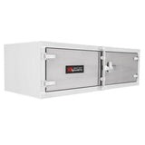 Polished Aluminum Door Upgrade for 60" W Trailer Cabinet