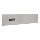 Polished Aluminum Door Upgrade for 60" W Trailer Cabinet