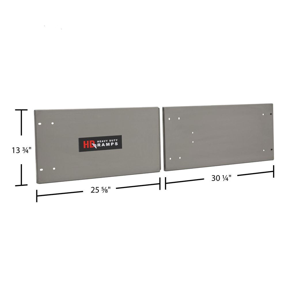 Stainless Steel Door Upgrade for 60" W Trailer Cabinet