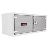 Polished Aluminum Door Upgrade for 60" W Trailer Cabinet