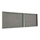 Stainless Steel Door Upgrade for 60" W Trailer Cabinet