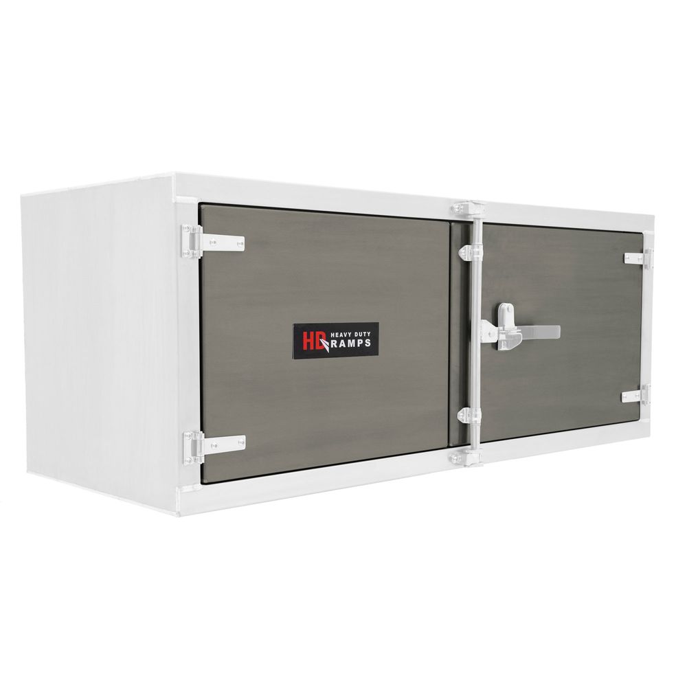 Stainless Steel Door Upgrade for 60" W Trailer Cabinet
