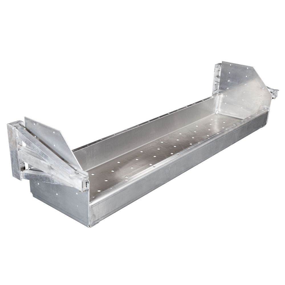 102" L Dunnage Racks for Step Deck and Flatbed Trailers